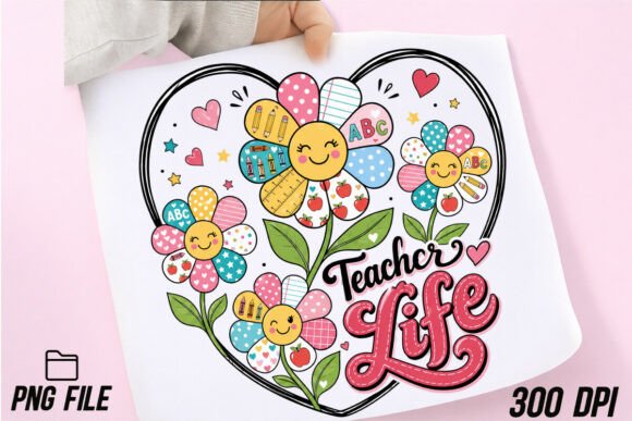 Celebrate Educators with Teacher Life Heart Flowers