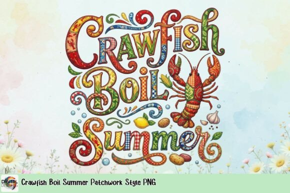 Crawfish Boil Summer Patchwork Style PNG: A Designer's Guide