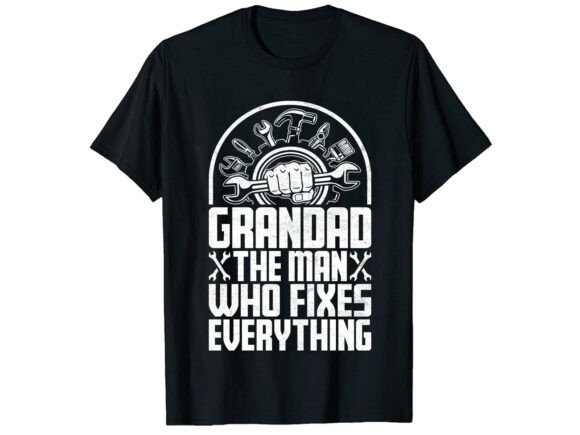 Grandad Everything Father's Day T-Shirt: A Design for Modern Tributes