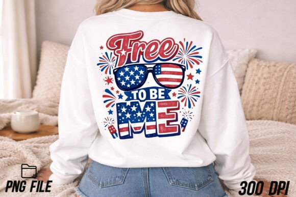 Patriotic Playfulness: The Free to Be Me PNG for Boys