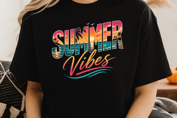 Summer Vibes Sunset Shirt PNG: Your Ultimate Tropical Design Asset