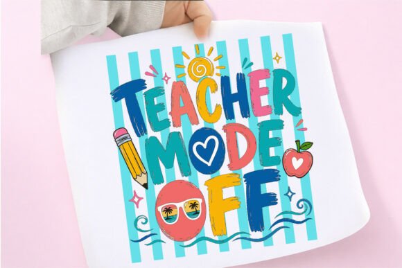 Teacher Summer School Holiday PNG: Creative Design Asset Guide